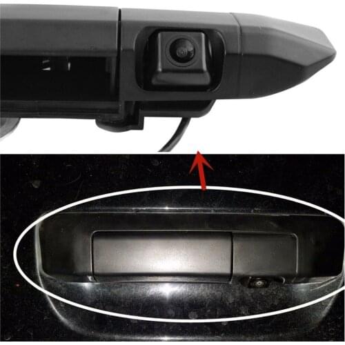 Tailgate Handle Rear View Reversing Back Up Camera For Toyota Tacoma 2005-2014