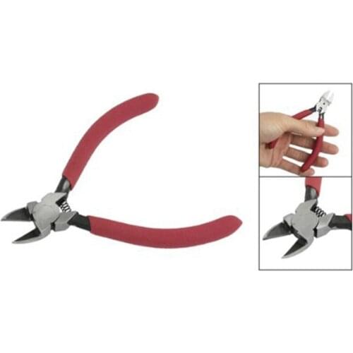 Hot selling! 4.5" Side Cutter Diagonal Wire Cutting Pliers Nippers Repair Tool Red