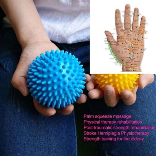Multicolor Spiky Massage Ball Suitable For Whole Body Massage Soles Hedgehog Sensory Fitness Ball Portable Fitness Equipment