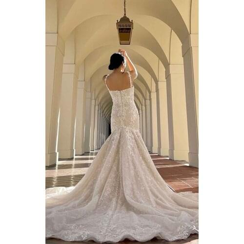 MoonlightShadow Mermaid Silhouette Wedding Dresses