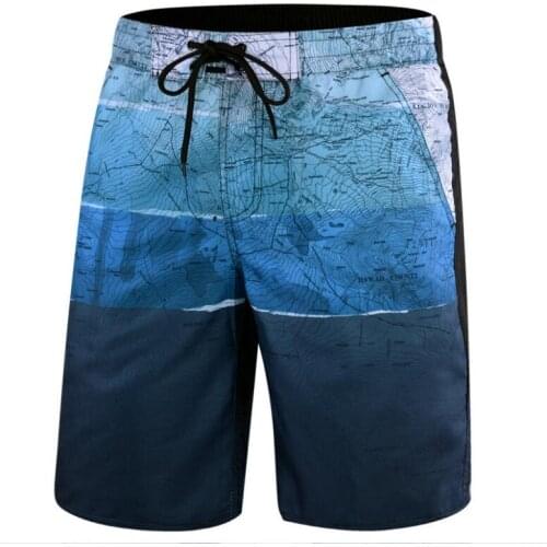 2021 Summer Hot Men Beach Shorts Quick Dry Printing Board Shorts Men