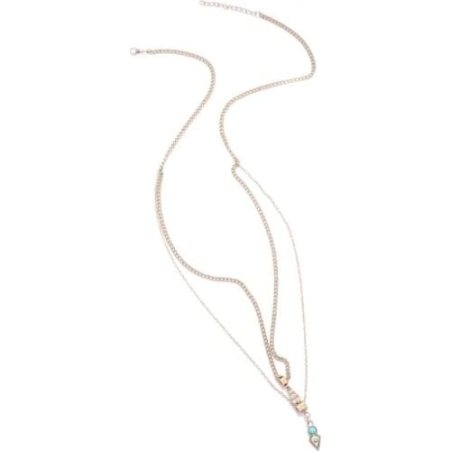 New Fashion Body Belly Waist Chain Bikini Beach Harness Chains Necklace Jewelry