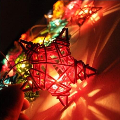 Novelty Led Holiday String Lights Fairy Light Battery Powered For Christmas Party Home Bedroom Decor LED String Xmas Night Lamp