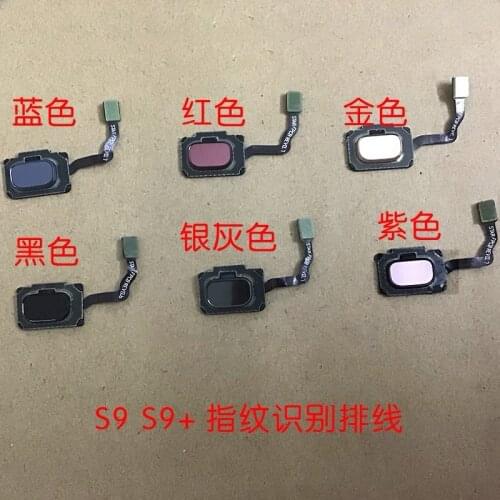 Original Parts Fingerprint Sensor Home Button Flex Cable for Samsung Galaxy S9 S9+ Plus SM-G960 G965 G960F G965F