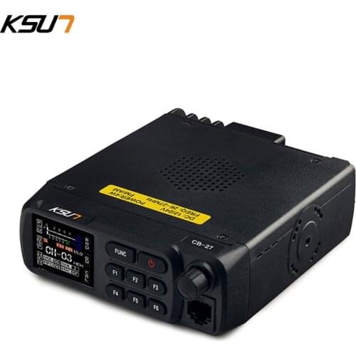 KSUN KS980PLUS 80W Walkie Talkie VHF136-174MHz UHF 400-480MHz Ham Mobile Radio Transceiver DTMF Car Radio