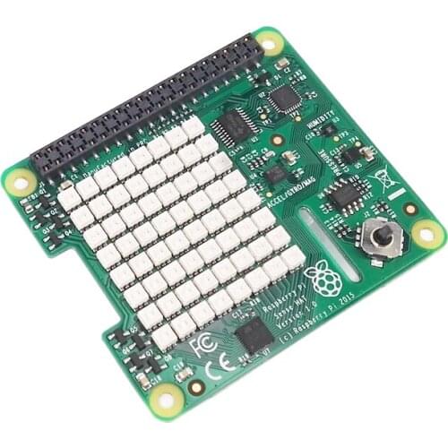 Raspberry Pi Sense HAT with direction , pressure, humidity and temperature sensor