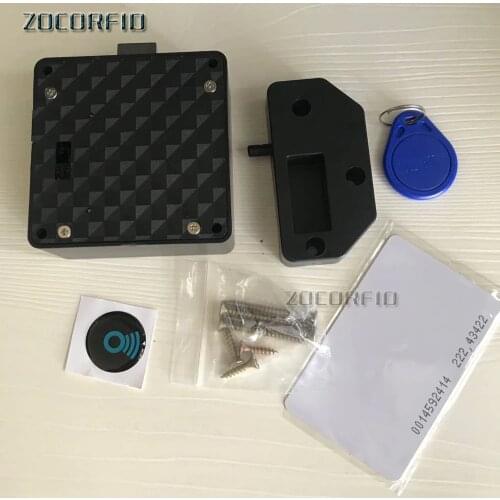 Smart Electronic Hidden EM RFID Cabinet Lock No Hole Easy Installation Furniture Locker Wardrobe Shoe Cabinet Drawer Door Lock