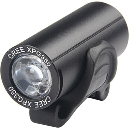 2021 Top Waterproof Bicycle Headlight Mountain Bike Cycling Lamp 350 Lumen Usb Charge