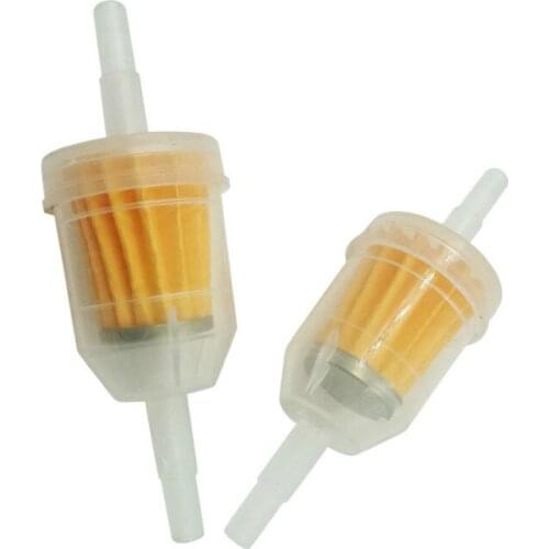 2pcs Motorcycle Oil Filter Universal Petrol Inline Fuel Cup Motorbike Car Large Displacement Gasoline Cup Fit 6mm 8mm Fuel Tube