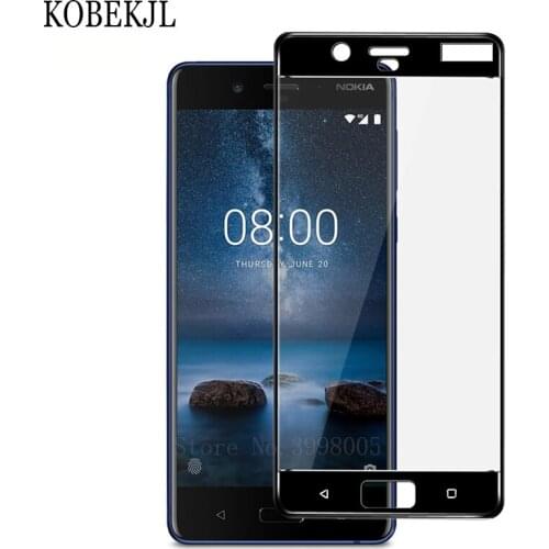 Screen Protector For Nokia 8 Tempered Glass Nokia 8 Nokia8 TA-1012 Screen Protector Glass For Nokia 8 2017 Full Cover Film 9H