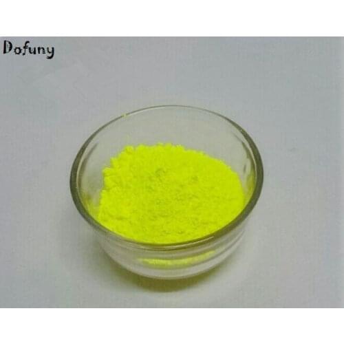 50g/lot Lemon yellow neon Fluorescent Powder ,Phosphor Pigment Powder DIY Decoration Material,not Luminous Powder