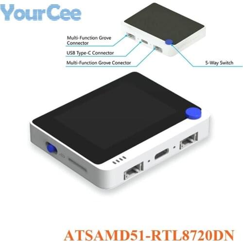 ATSAMD51-RTL8720DN Wio Terminal ATSAMD51 Core with Realtek RTL8720DN Wifi 2.4G/5G Development Board