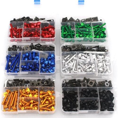 M5 M6 Complete Fairing Bolts Screw For Kawasaki ZX6R ZX636 R ZX7R ZX9R ZX10R ZX12R ZX14R Versys 650 Ninja 650R Z750 Z1000 ZZR600