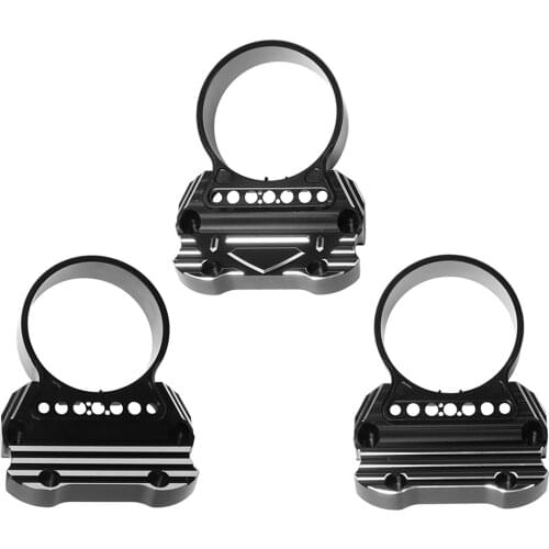 Black CNC-Aluminum Motorcycle Instrument Bracket for Harley XL 883 Iron 1200 Custom XL 1200C 48 72 All Model