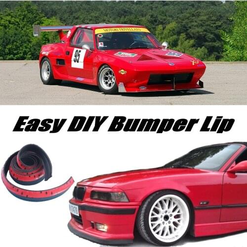 Bumper Lip Deflector Lips For Fiat Bertone X1/9 Front Spoiler Skirt For TopGear Friends Car to View Tuning / Body Kit / Strip