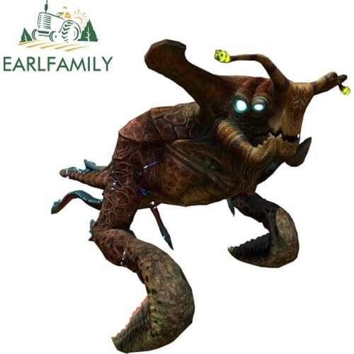 EARLFAMILY 13cm x 12.4cm for Leviathan Bumper Car Stickers Motorcycle Anime Decal Cartoon Cartoon Refrigerator Car Assessoires