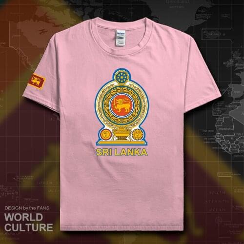 Sri Lanka Lankan men t shirt 2018 jerseys nation team tshirt 100% cotton t-shirts sporting clothing tees country LKA Ceylon 20