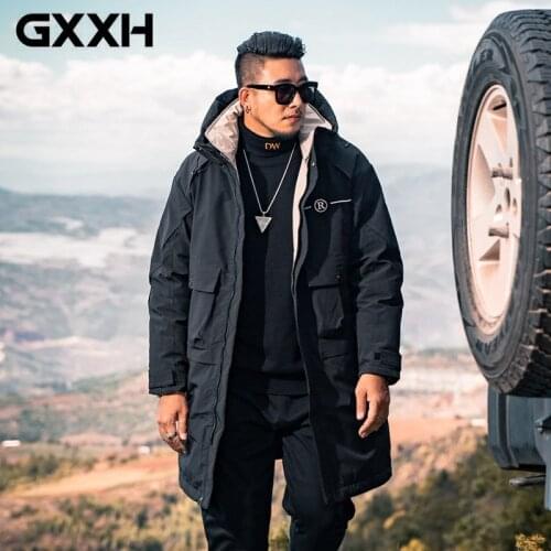 Мужские длинные парки GXXH China At AliExpress