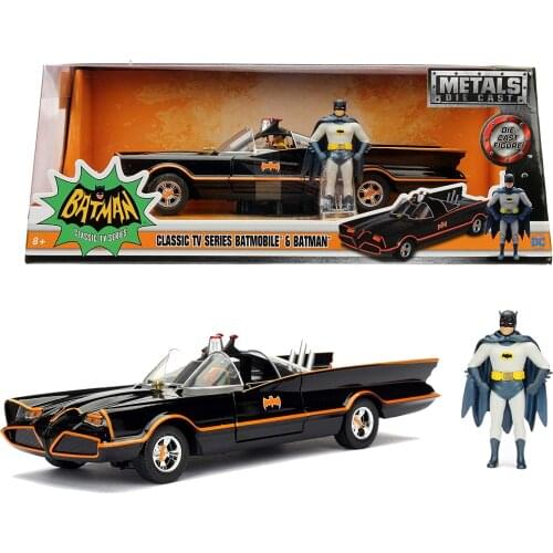 Jada Batman 1966 Classic Batmobile 1:24 Scale Die Cast Toy Car