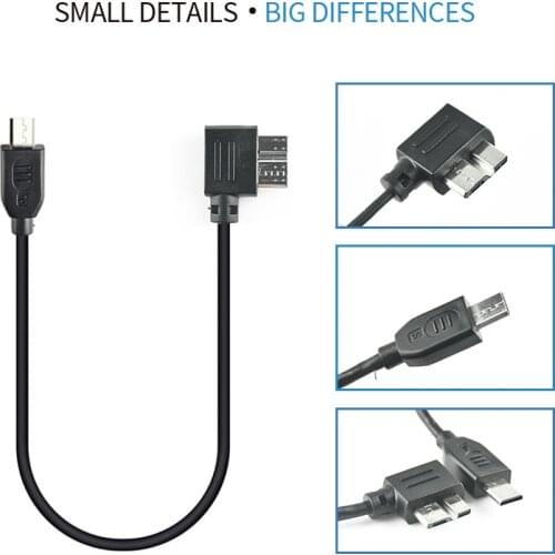 USB 3.0 to Multi Camera Control Cable for ZHIYUN Crane 3 LAB & Sony A9 A7R IV A7 III A7S II Crane3 Lab