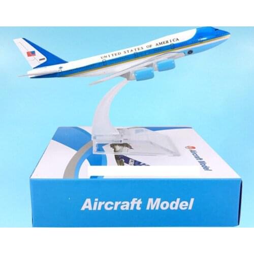 1:400 Scale Airplane 747 B747-300 Aviation Model Air Force One Aircraft Plane Airliner Display Toy Collection Adult Gift Display