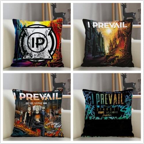 Musife I Prevail Pillowcase Custom Square Pillow Cover Case Zipper Pillowcase 35*35,40*40,45*45cm Drop Shipping