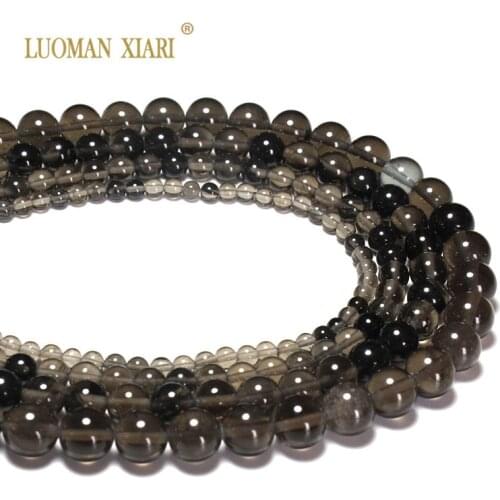 Wholesale Natural Eyes Lcy Variety Color Obsidian Stone Beads For Jewelry Making DIY Bracelet Necklace 4/6/8/10 mm Strand 15
