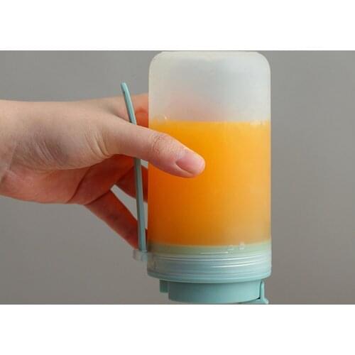 Plastic Water Bottle With Scale Portable Sport Bottle For Milk Juice Leakproof Drinking Bottle Kitchen Kid Drinkware dropshiping