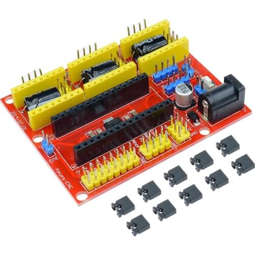 I2C IIC CNC Shield V4 Engraving Machine 3 Axis Stepper Motor Driver Expansion Board 3 Channel for Arduino GRBL Compatible