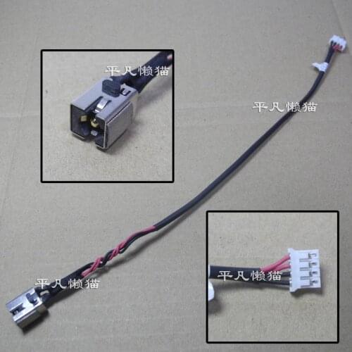 DC Power Jack with cable For Hasee K660D-i5-D4 K660E K660e-i7d8 laptop DC-IN Flex Cable