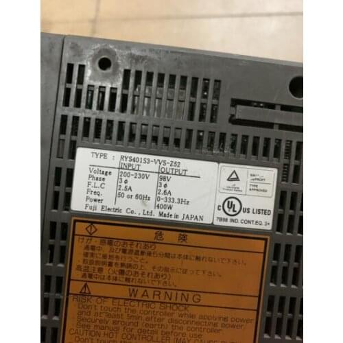 Servo driver RYS401S3-VVS-Z52 , used ,90% appearence new , 3 months warranty , in stock