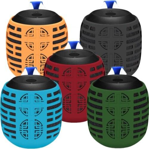 Speaker Bumper Silicone Protective Case For WONDERBOOM 2 Portable Wireless Audio Speakers Cover Washable Shell With Carabiner