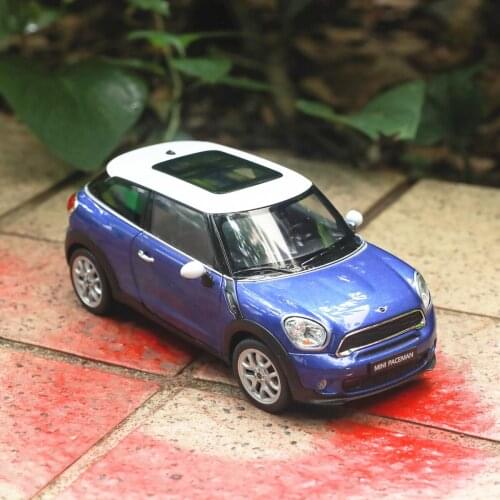WELLY 1:24 MINI Cooper S Paceman Alloy Luxury Vehicle Diecast Pull Back Cars Model Toy Collection