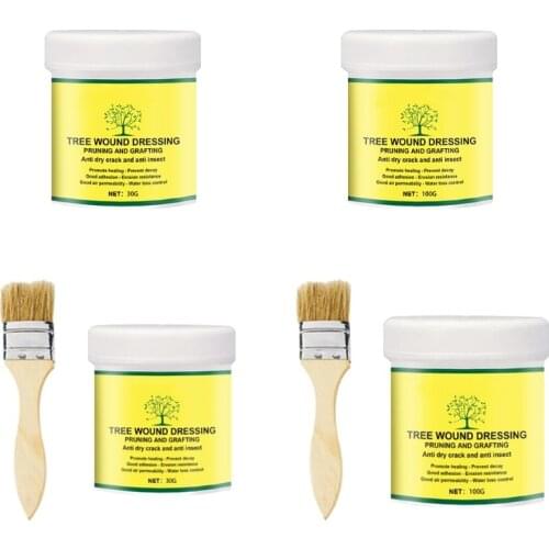 30g/100g Tree Wound Dressing Healer Bonsai Healing Paste Pruning Compound Sealer