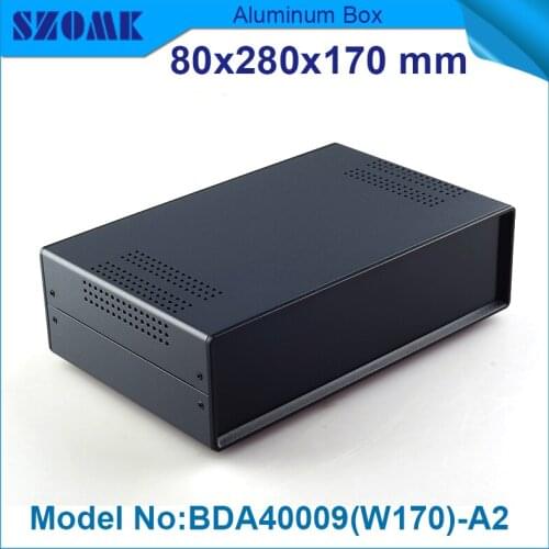 4 pcs/lot iron amplifier enclosure diy switch box79x279x170 mm instrument enclosures