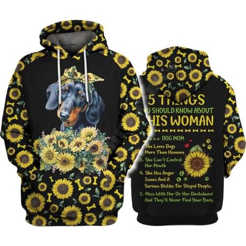 Border Collie 5 Things You Should Know 3D Hoodies Printed Pullover Men For Women Funny Sweatshirts Drop Shipping