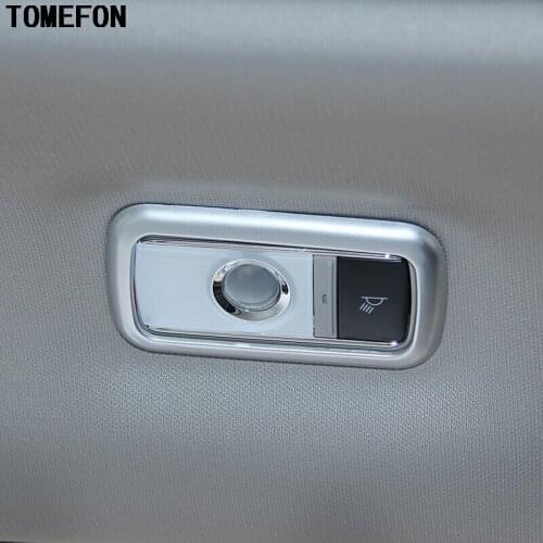 ABS Chrome For Honda URV UR-V 2017 Front Rear Reading Light Circle Cover Reading Lights Sticke