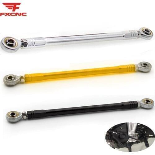 Aluminum CNC Universal Motorcycle Gear Shift Shifter Rod Linkage Rearset Footpegs 40mm- 200mm 210mm 240mm 260mm 280mm