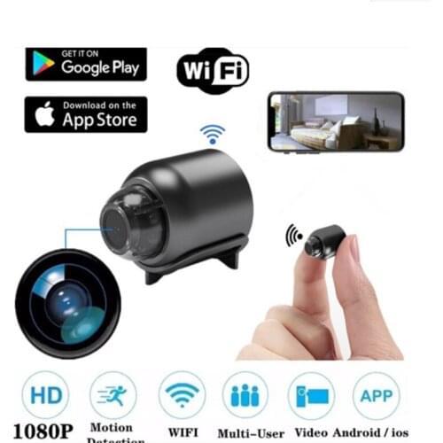 2021 New Mini Camera Wireless wifi 1080P Surveillance Security Night Vision Motion Detect Camcorder Baby Monitor IP Cam
