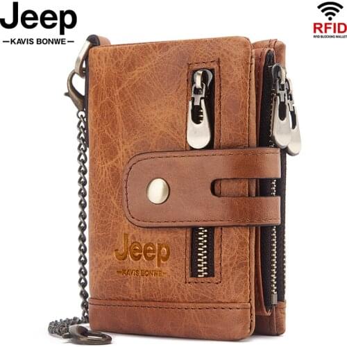 Brand Genuine Cowhide Leather Men Wallet Small Mini Card Holder Vintage PORTFOLIO Portomonee Hasp Male Pockect Top Quality Bags