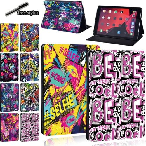 For Apple IPad2/3/4/ipad 8/ipad Pro 11/Air 4/1/2/3/IPad Mini1/2/3/4/5/iPad (5/6/7th Gen)/ipad Pro Tablet Case Cover + Stylus