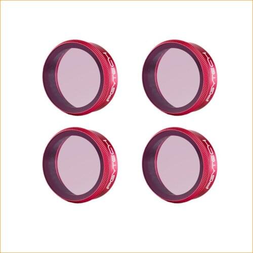In Stock PGYTECH ND 4 SET For DJI Osmo Action Professional Filters ND 8 16 32 64 PL lens Filter ND8 ND16 ND32 ND64