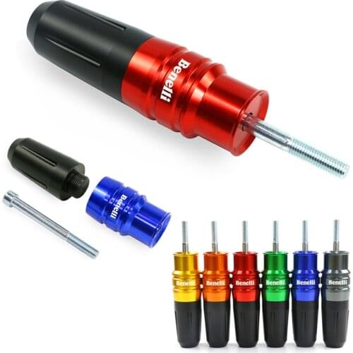 For BENELLI Jinpeng 502 TRK502 TNT125 135 TNT300 TNT600 BN600 BN302 BN TNT300 302 600 Exhaust Sliders Crash Pads Frame Protector