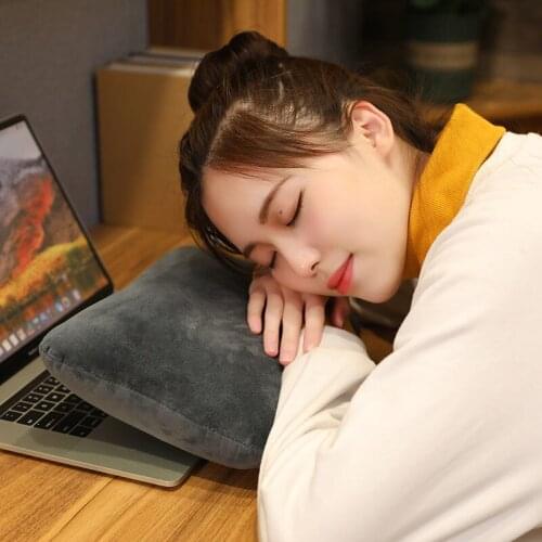 Hot Sale Office Nap Cute Small Pillow Portable Sleeping Pillow Lunch Break Pillow Small Student Pillow Sleeping Artifact F8023
