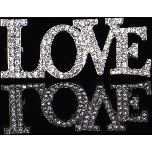 Personality Letter Brooch Jewelry For Women/men Fashion Jewelry Brooch Pins Metal Scarf Wedding Gift Diy Jewellery Accessories