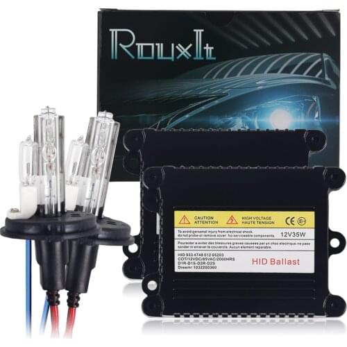 DC 35W H4 XNEON HID KIT H4 With Halogen Lamp xenon kit 4300k 5000k 6000k 8000k HID Conversion Kit H4-2 9004-2 H13-2 Xenon Bulb