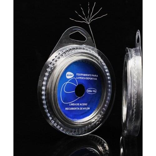 10M Fishing Lines 7 Strands Braid 10LB-120LB Stainless Steel Wire Super Strong Fishing Line
