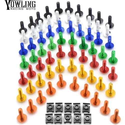 Motorcycle Fairing Bolt Screw Fastener Nut Washer for Benelli BN600 TNT600 Stels600 Keeway RK6 BN302 TNT300 BN TNT 300 302 600