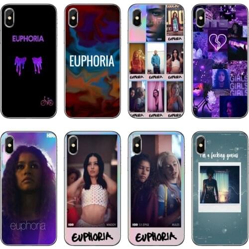 Soft Phone Case For Samsung Galaxy M30 A70 A60 A50 A40 A30 A10 A9 A8 A6 J8 J4 J6 Prime Plus 2018 American TV Series Euphoria