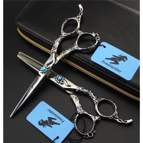 NEW ARRIVAL !!! 6INCH Professional Hairdressing Scissors Hair Cutting and Thinning Scissors Barber Shears Monkey handle
